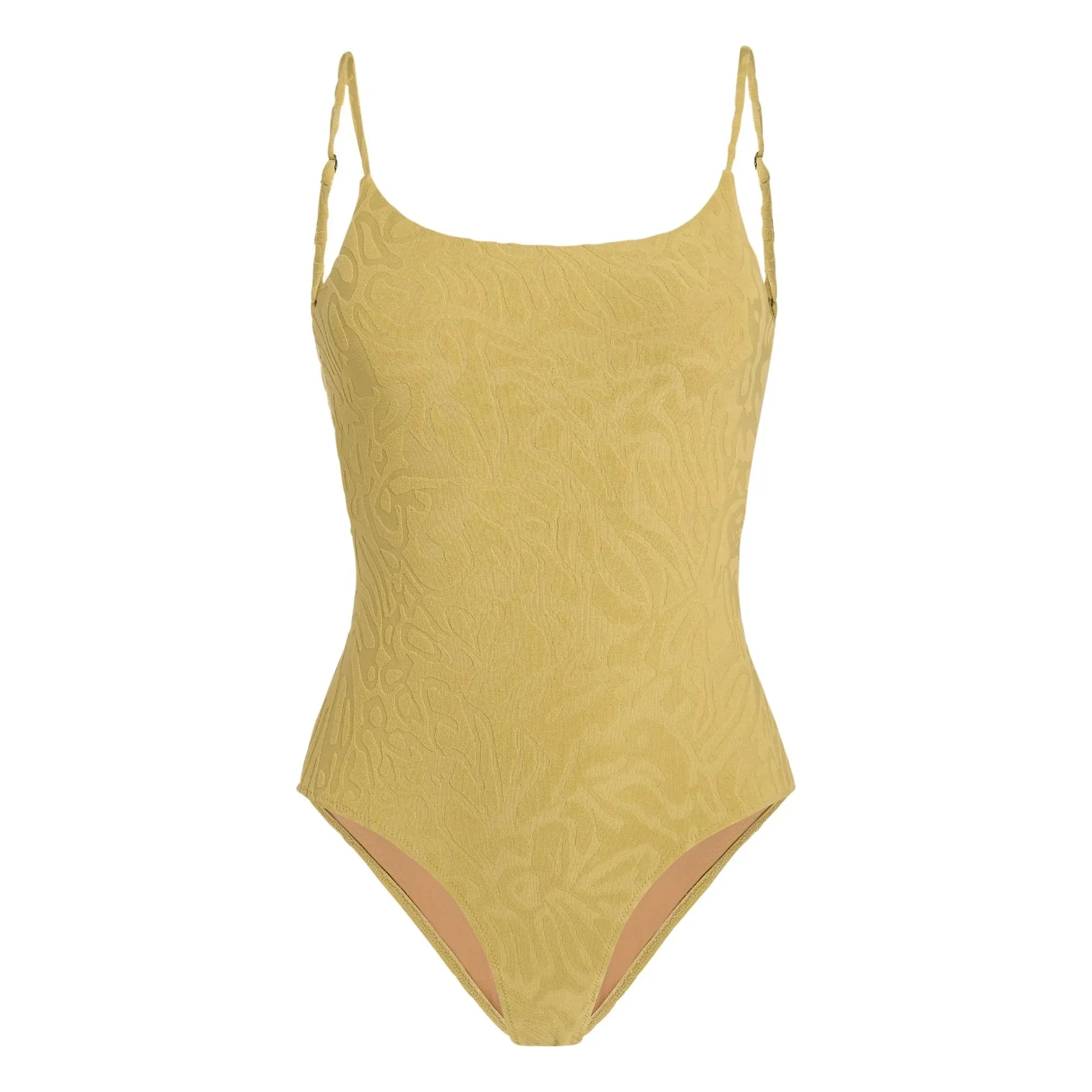 OAS - Bañador texturizado Tropi Brisa | Amarillo-verde
