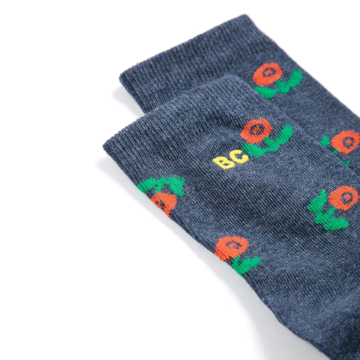 Bobo Choses - Calcetines Flores Algodón Orgánico | Morado