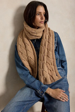 Bufanda de lana Polo Ralph Lauren para mujer