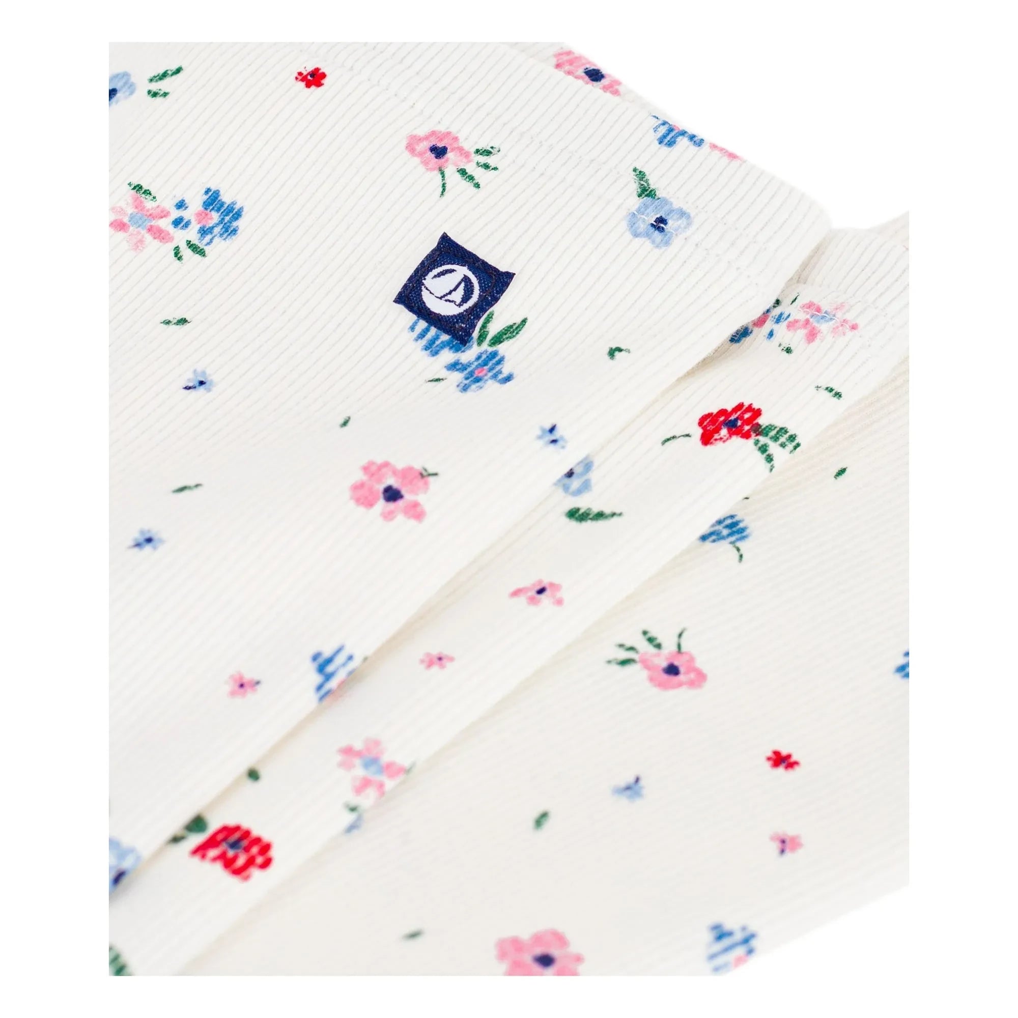 Petit Bateau - Mallas florales | Blanco