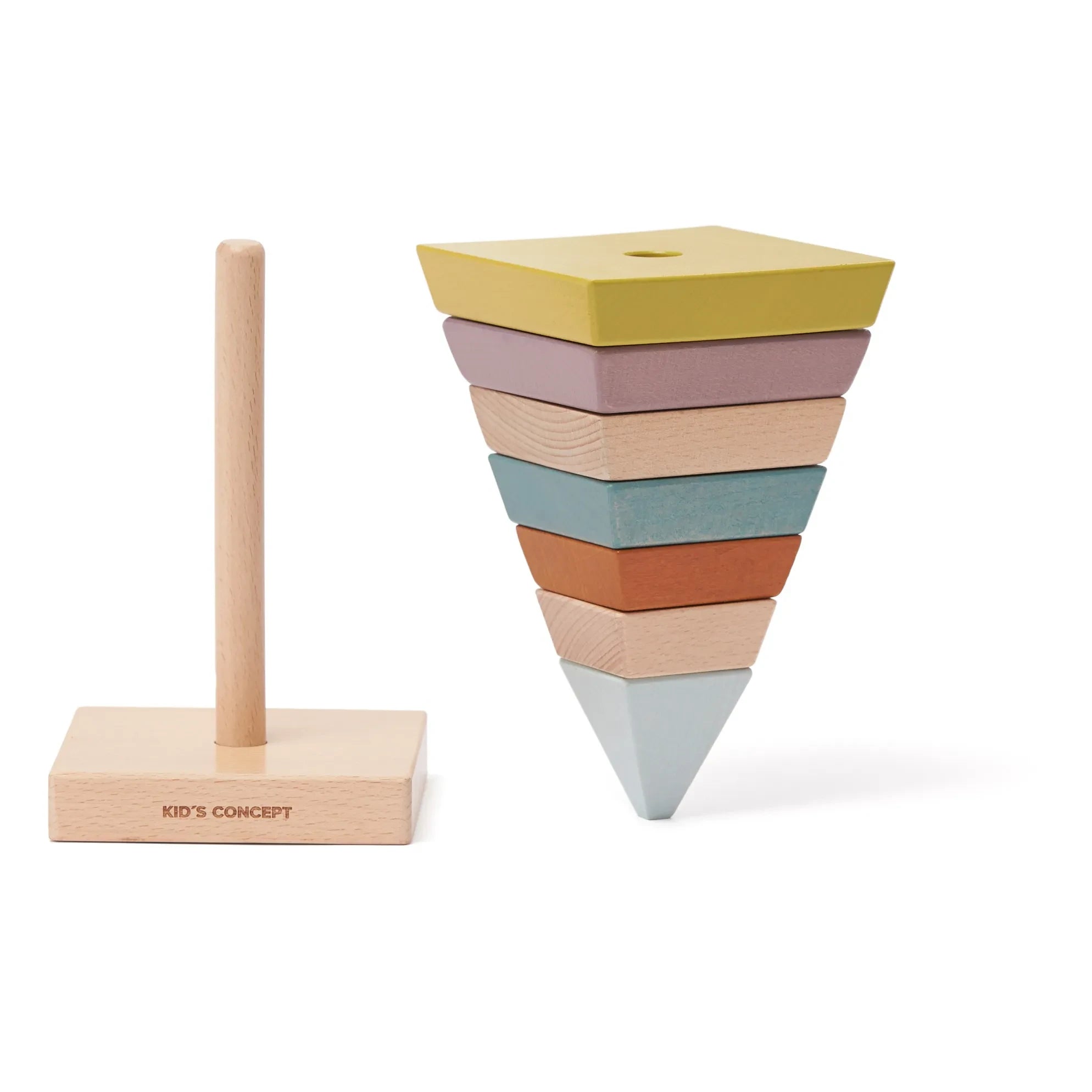 Kid's Concept - Pirámide apilable de madera