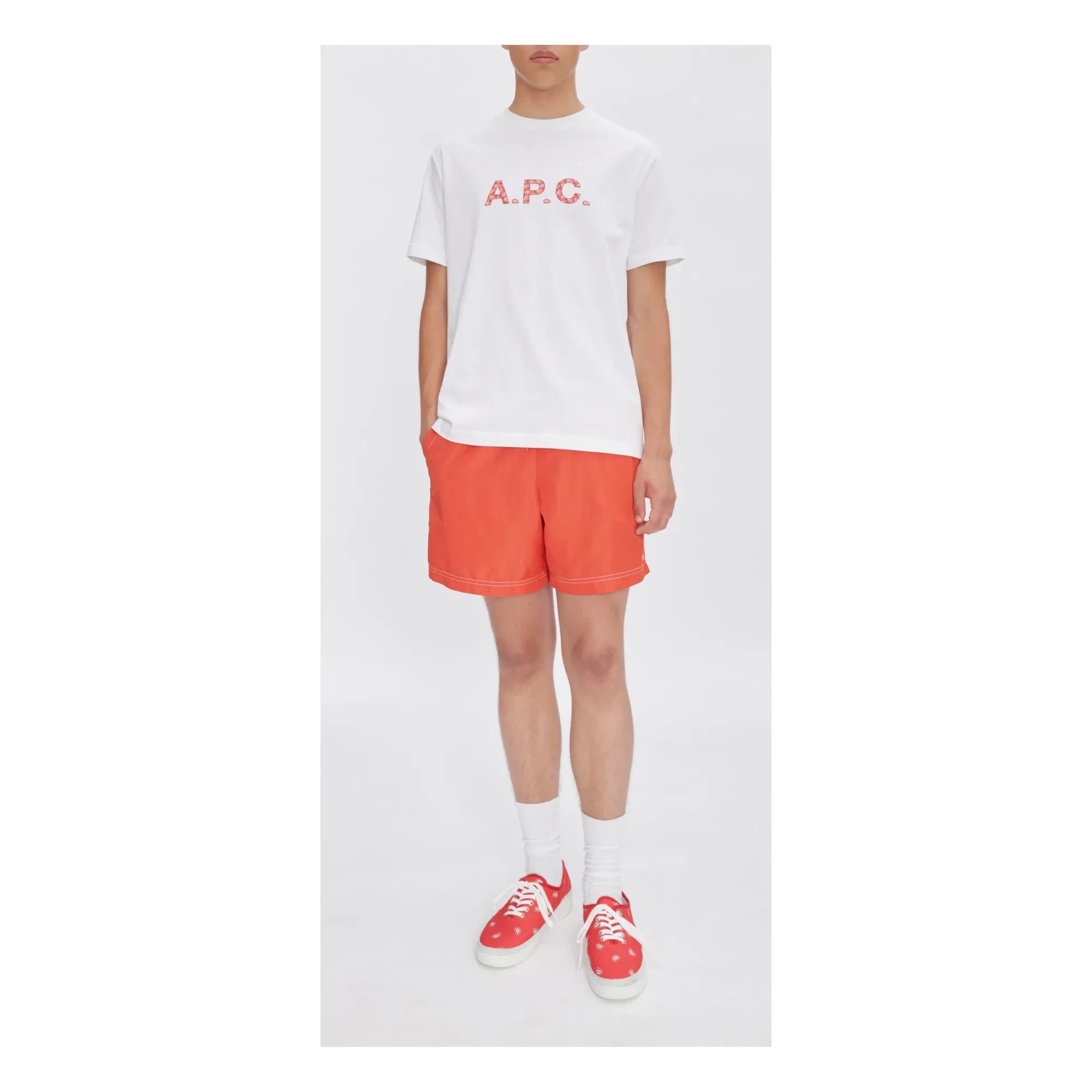 A.P.C. - Camiseta James Algodón orgánico | Blanco