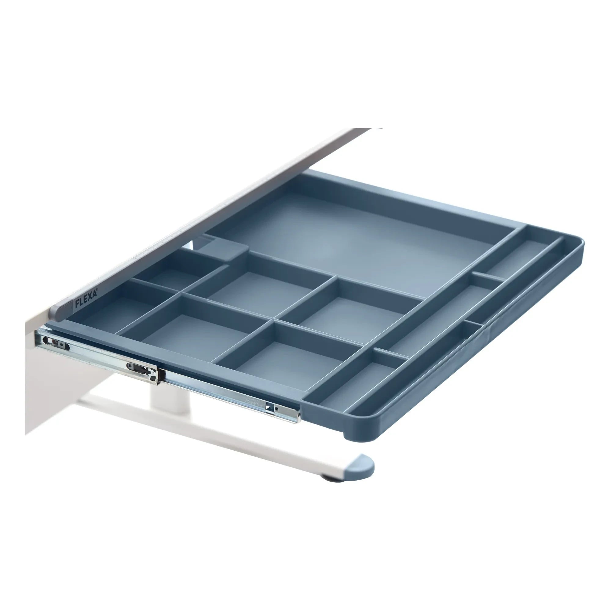 Flexa - Cajonera Evo de 12 cajones | Gris azulado