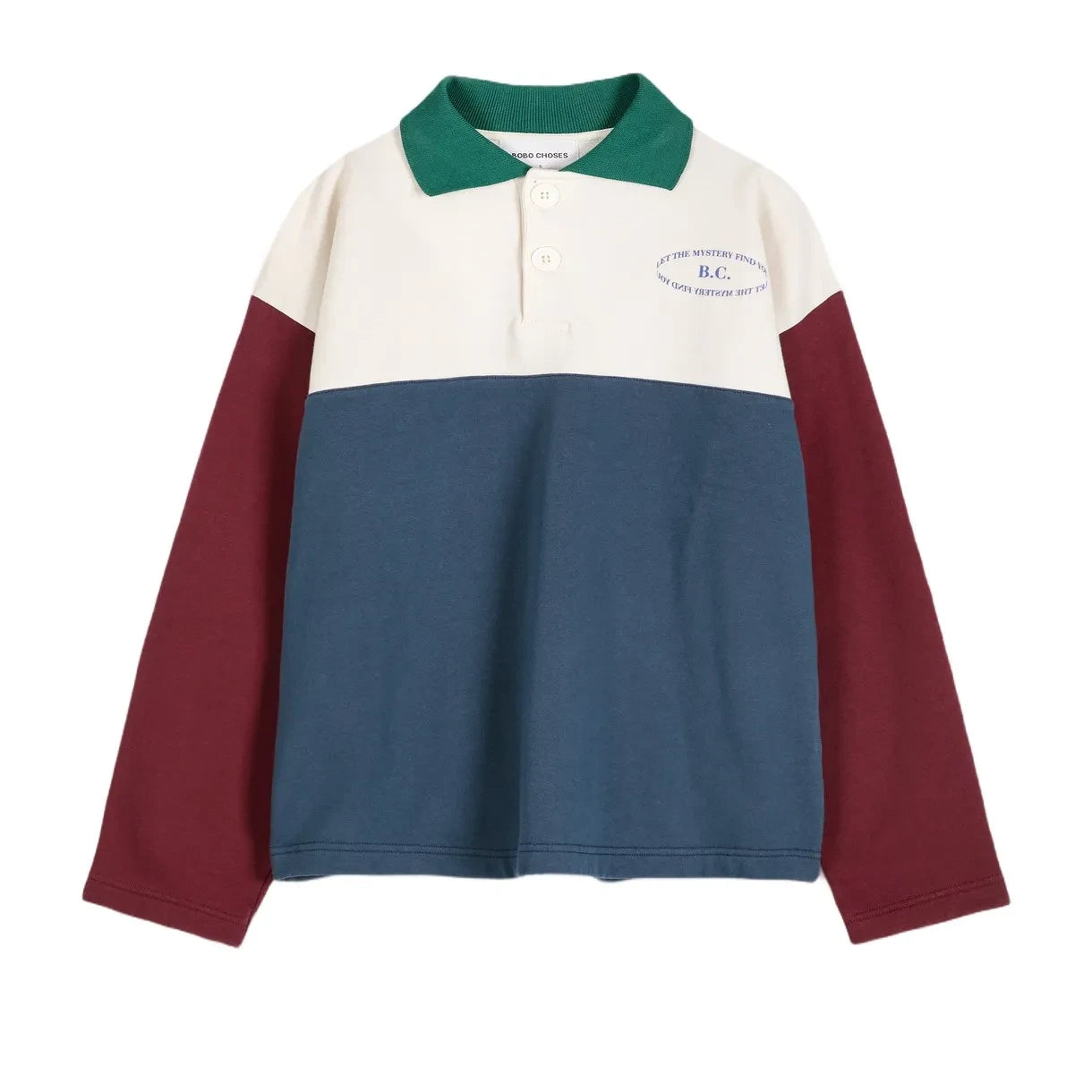Bobo Choses - Polo de algodón Mystery BC | Crudo