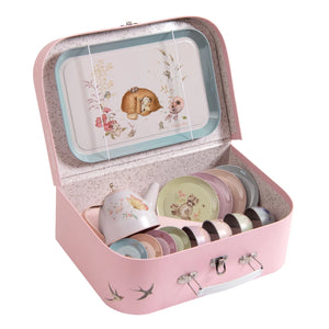 Moulin Roty - Carrito de té metálico Les Rosalies