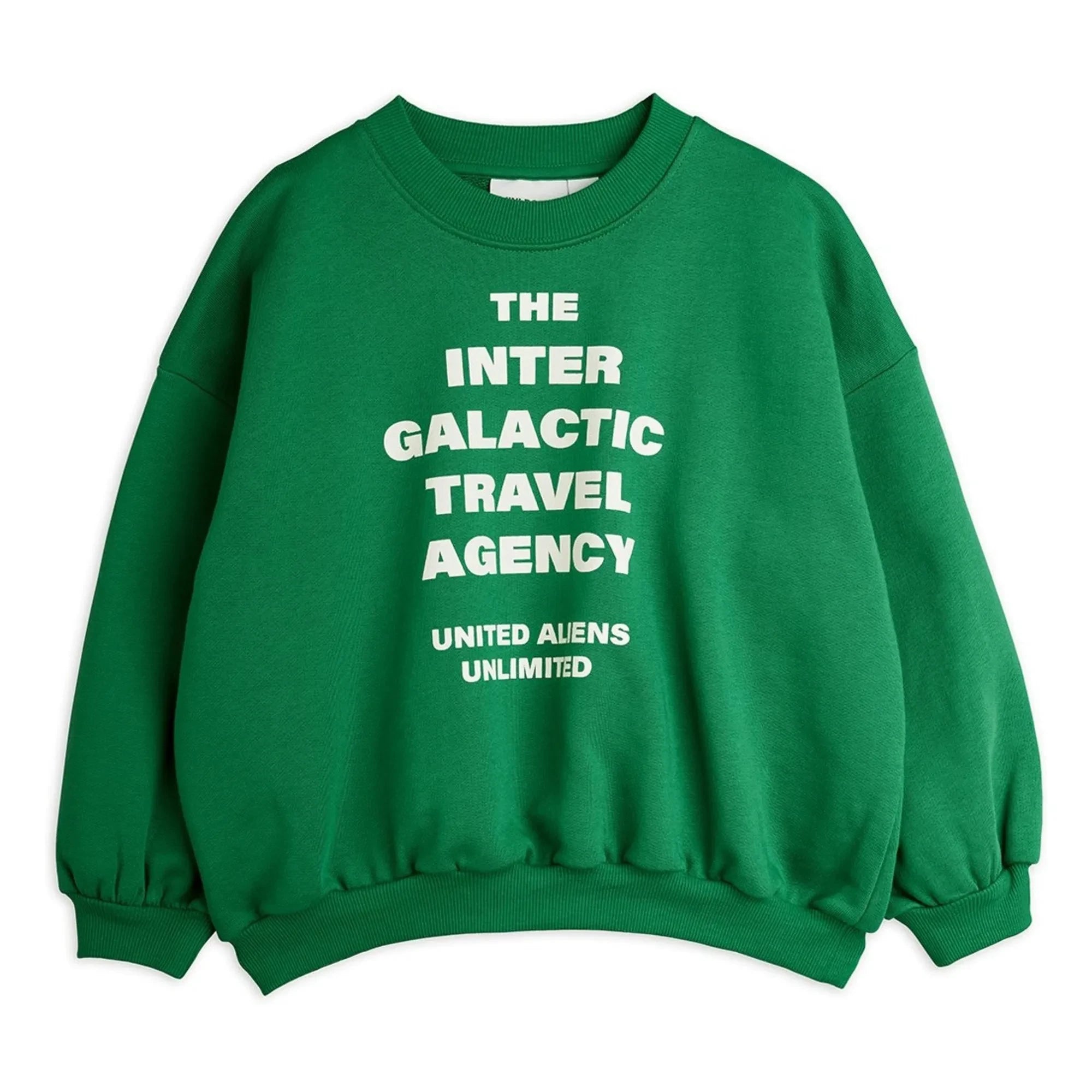 Mini Rodini - Sudadera Travel Agency Algodón orgánico | Verde