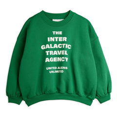 Mini Rodini - Sudadera Travel Agency Algodón orgánico | Verde