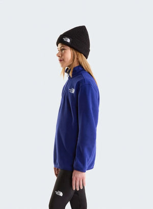 The North Face - Polar con Capucha Estilo Glacier | Azul Real