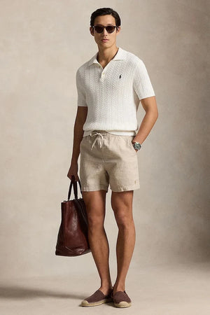 Pantalón corto de lino Polo Ralph Lauren para hombre