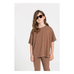 Smallable Kid - Camiseta Liv Algodón orgánico | Marrón