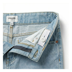 Finger in the nose - Bermuda Denim Dua | Denim claro