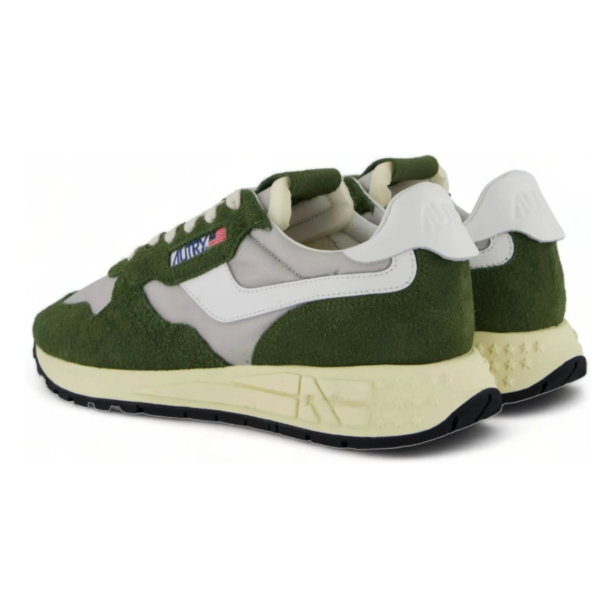 Autry - Zapatillas bajas de nailon Reelwind | Verde oscuro