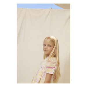 Bebe Organic - Vestido de tirantes Alba bordado | Amarillo