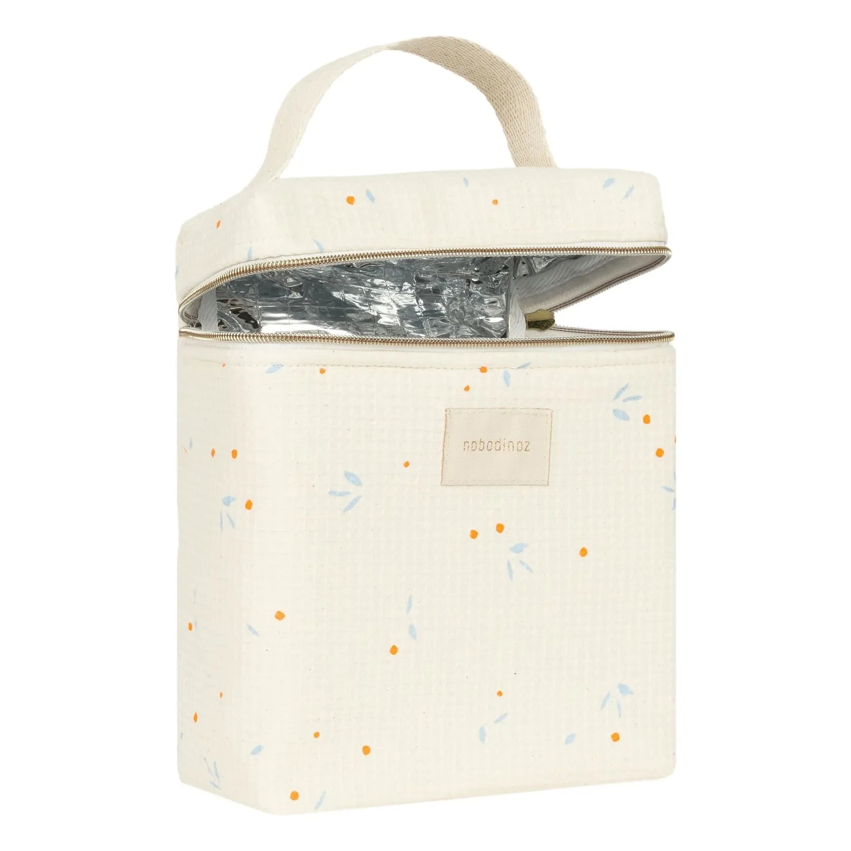 Nobodinoz - Bolsa isotérmica Concerto Opera Cerezas Naranjas | Beige