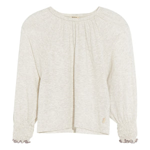 Bellerose - Camiseta Molly de manga larga | Gris Melange