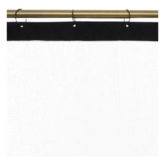 Haomy - Cortinas de lino Lazzo | Blanco