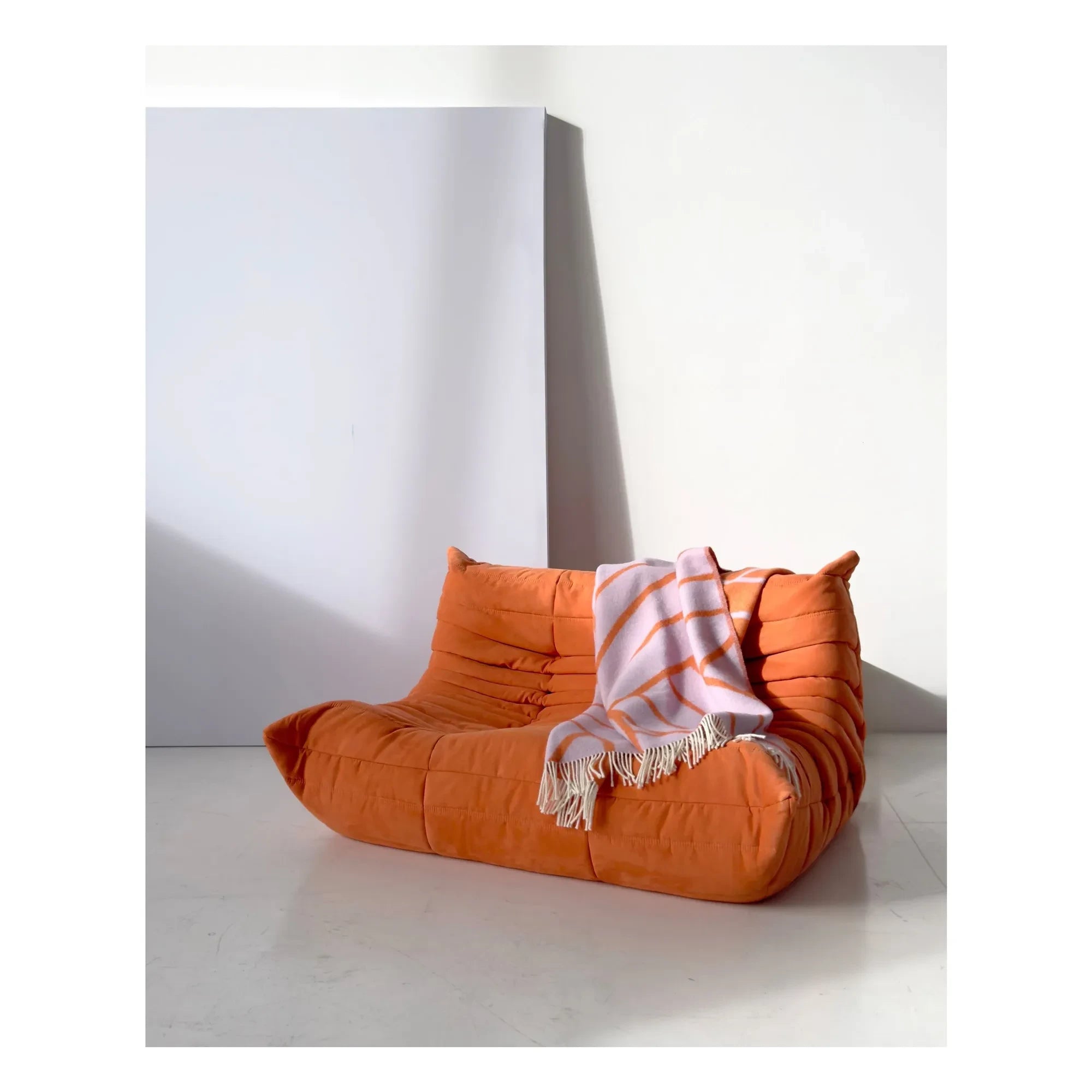 Maison Deux - Manta de lana Lines | Lila