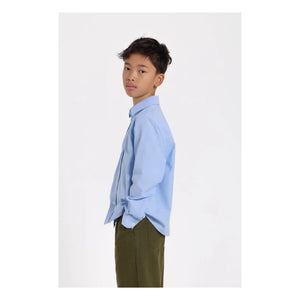 Smallable Kid - Camisa Zak Oxford | Azul claro