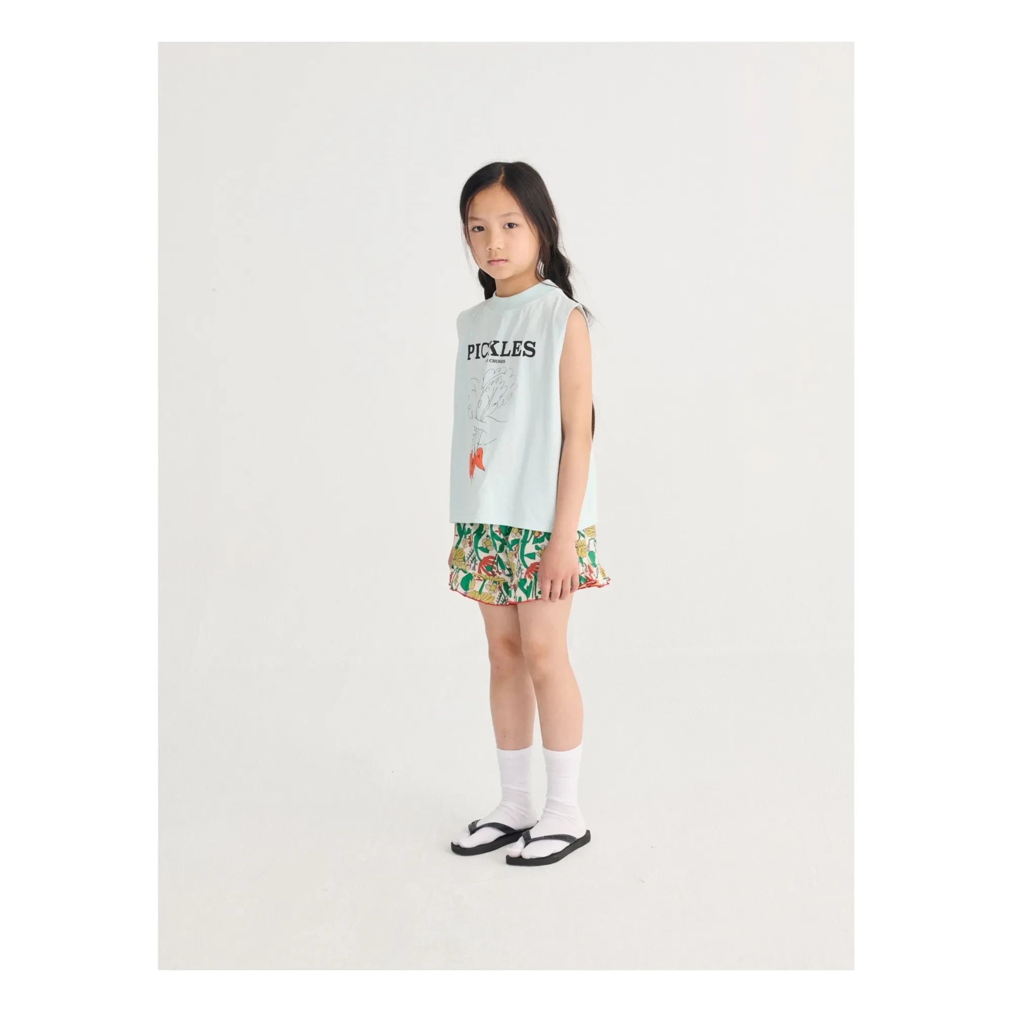 Bobo Choses - Camiseta de tirantes de algodón orgánico | Azul claro