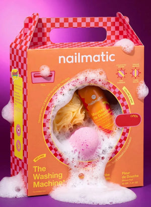 Nailmatic Kids - Set de Regalo de Lavadora | Naranja