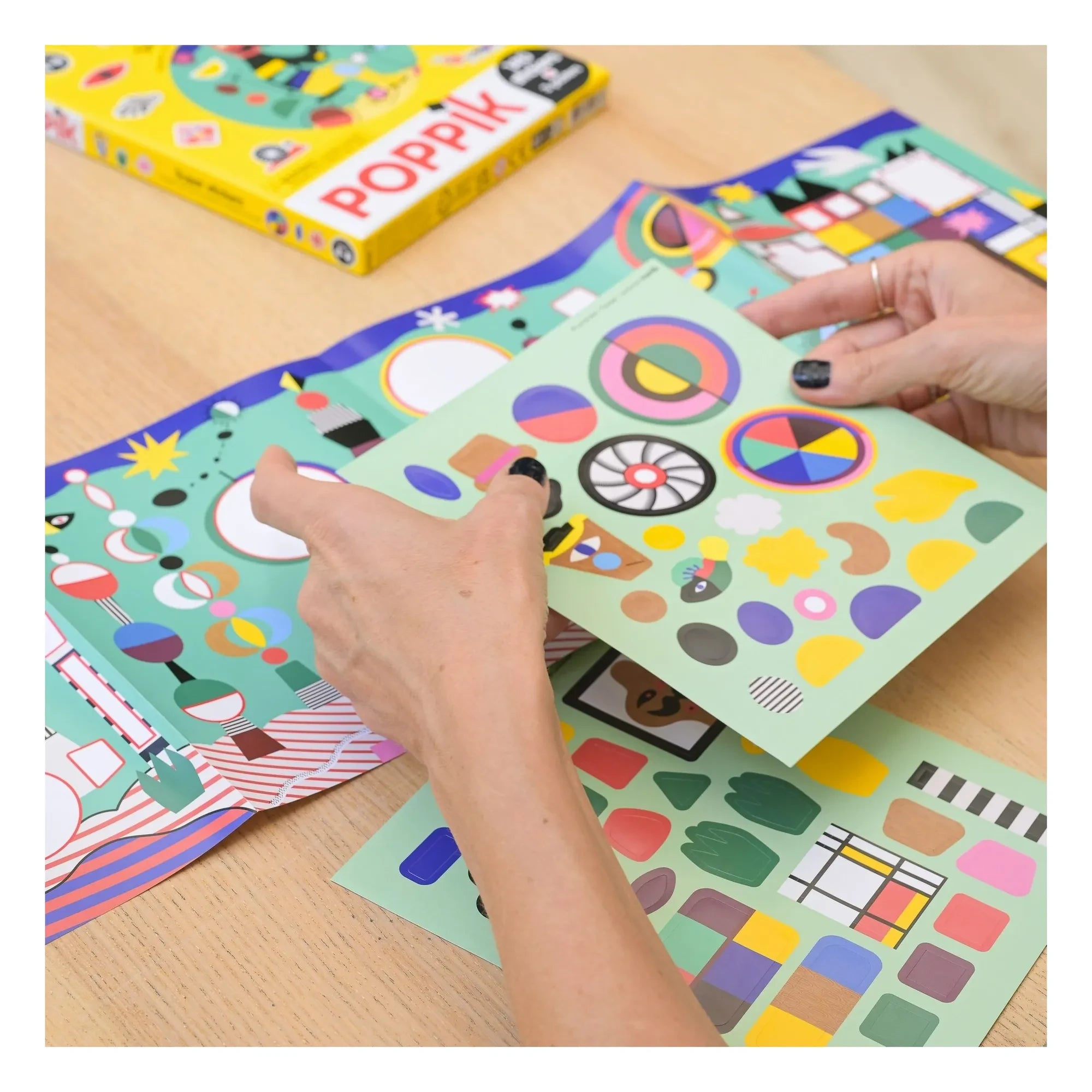 Poppik - Pegatinas de Arte Moderno