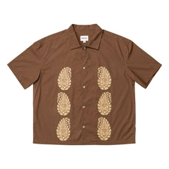 Rhythm - Camisa de manga corta relajada Mirissa | Marrón