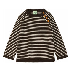 FUB - Jersey de Merino Rayado | Marrón