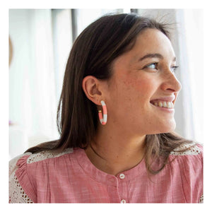 Parabaya - Pendientes Bola Personalizados | Rosa