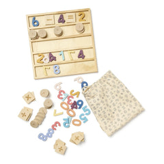 Kid's Concept - Juego de números de madera