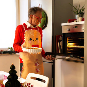 Legami - Delantal de Cocina de Jengibre Noel - Súper Chef