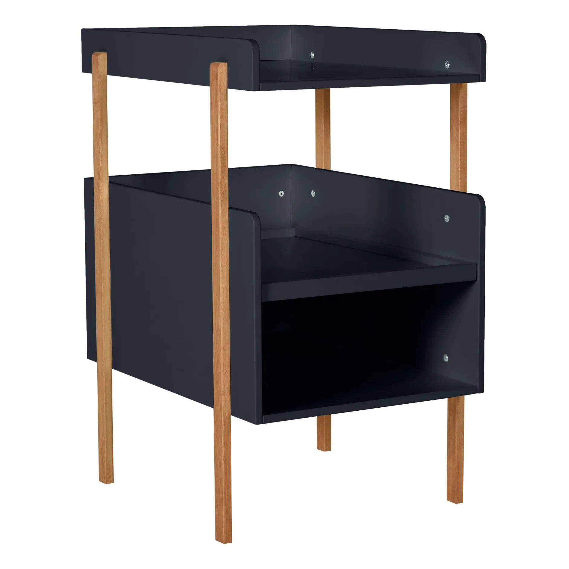 Quax - Mesa para cambiar pañales Vintage | Negro