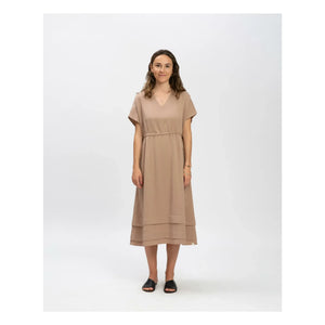 Matona - Vestido de Tencel | Marrón claro