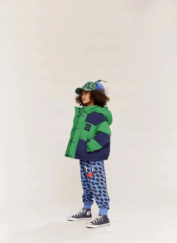 Wynken - Burletta Down Colorblock chaqueta acolchada | Verde