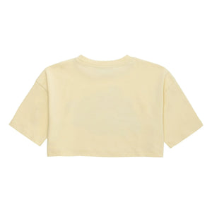 Maison Mangostan - Camiseta corta floral | Amarillo pálido
