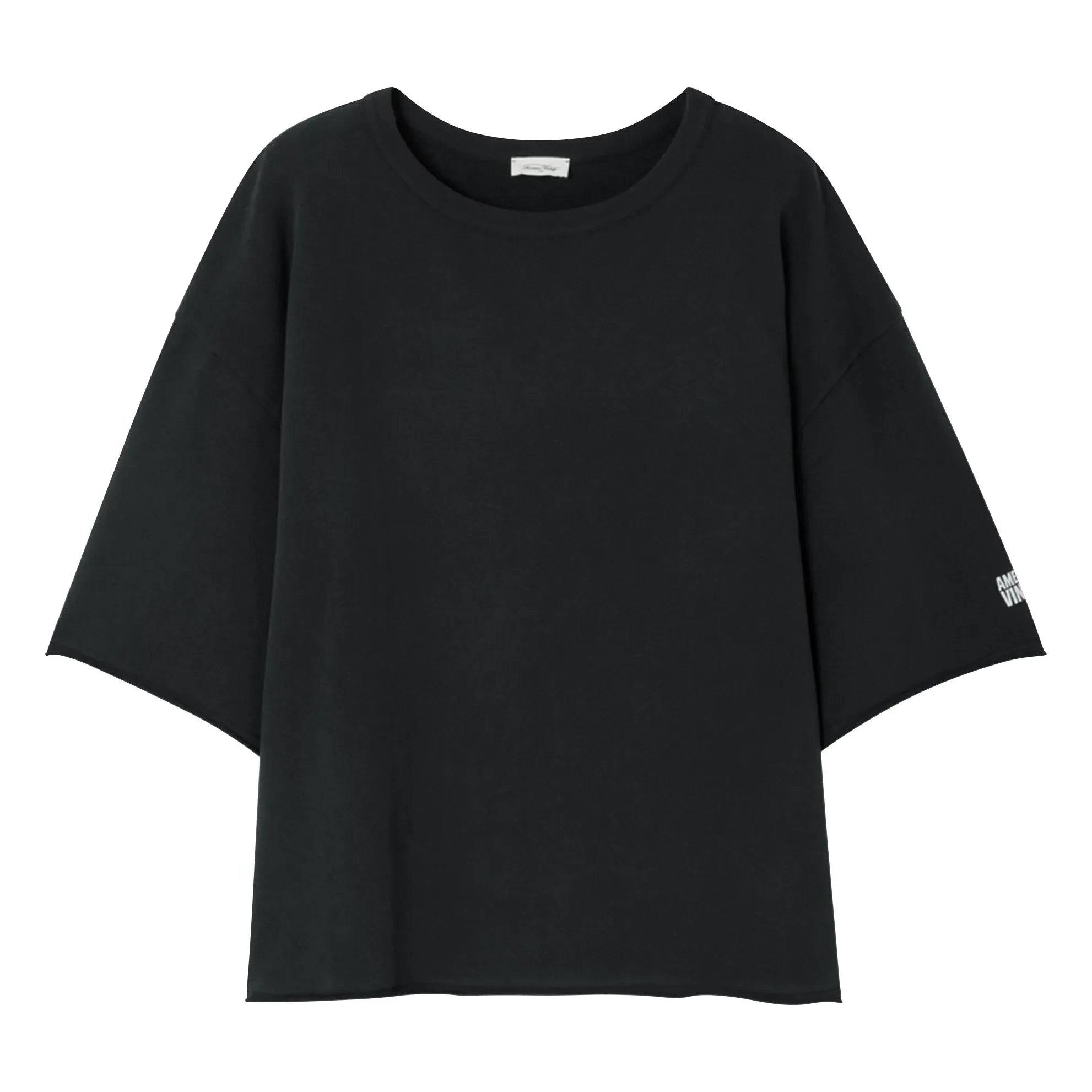 American Vintage - Camiseta de Algodón Ykobow | Negro