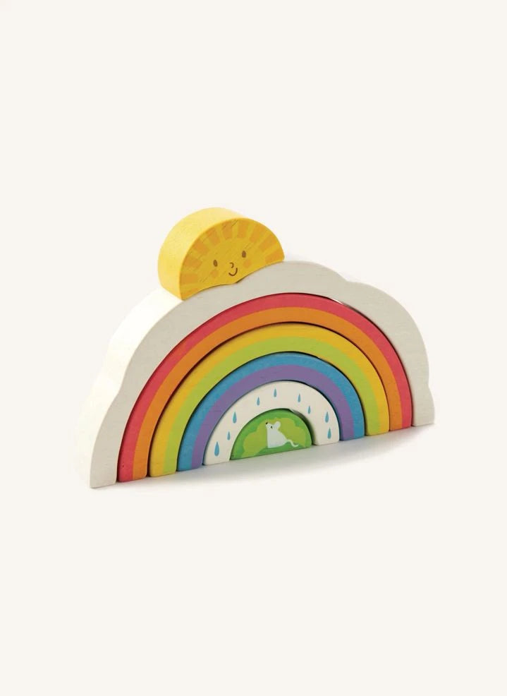 Tender Leaf Toys - Arcoíris apilable