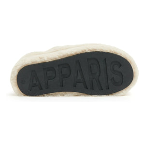 Apparis - Pantuflas Misha de Fibra Reciclada | Crudo