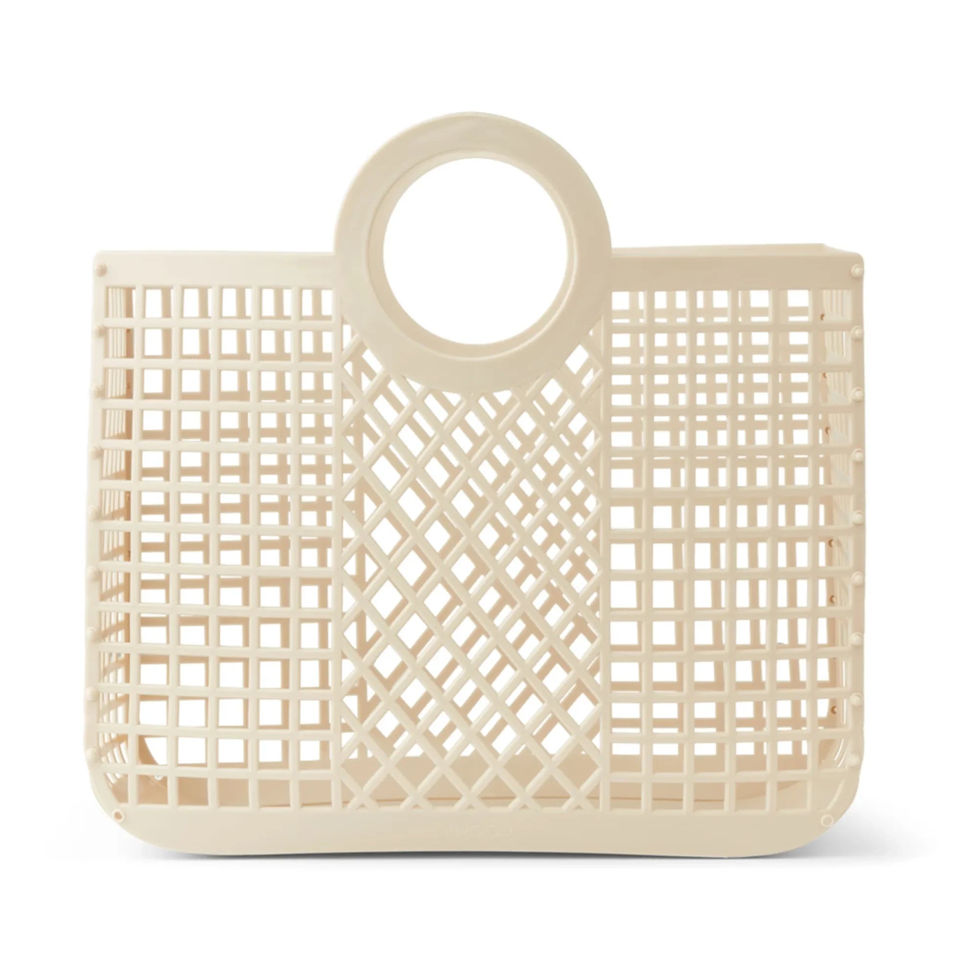 Liewood - Cesta Bloom de material reciclado | Beige