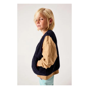 American Vintage - Hoktown Geri Dönüştürülmüş Fiber Yelek | Lacivert