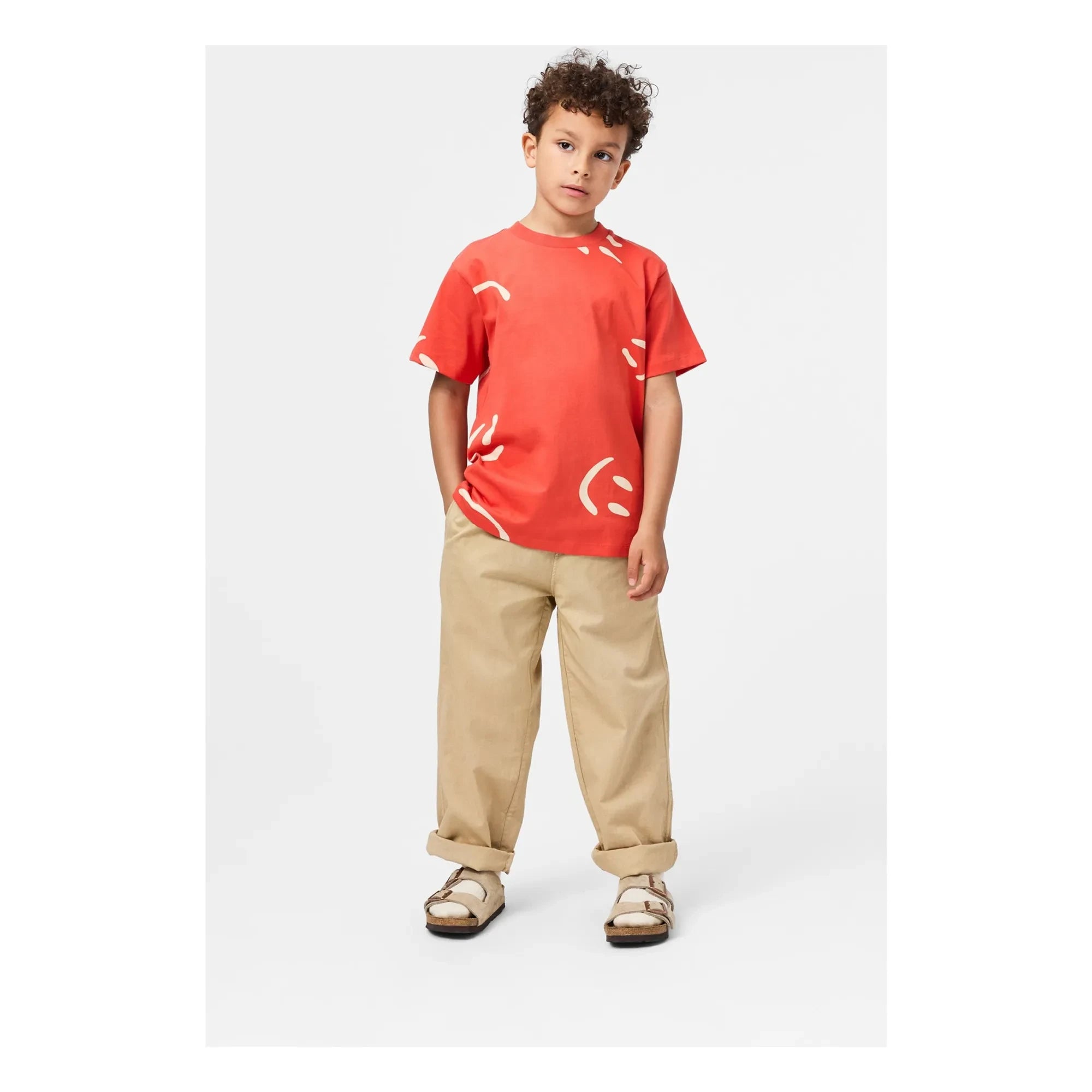 Molo - Pantalones de algodón orgánico Aster | Beige