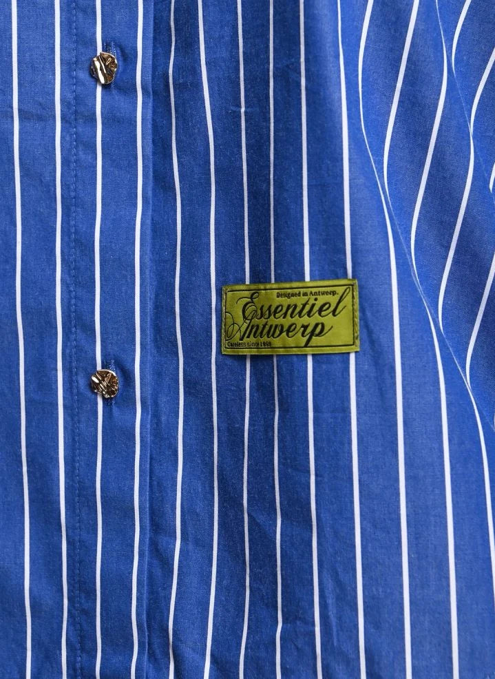 Essentiel Antwerp - Kabu Camisa de corte corto | Azul