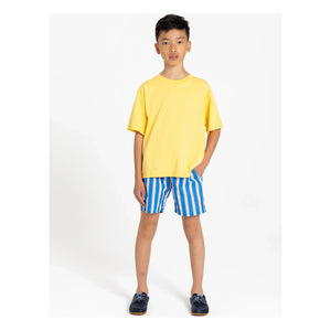 Smallable Kid - Camiseta Nils de algodón orgánico | Amarillo flúor