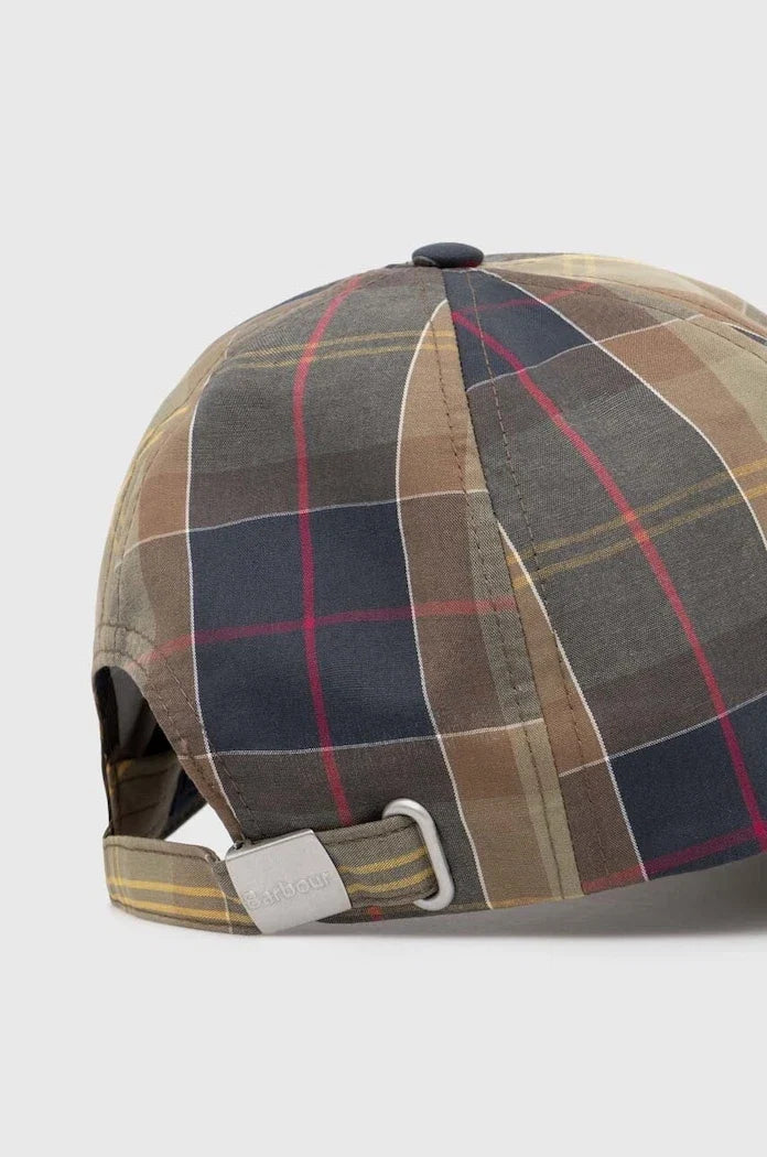 Gorra de Visera de Algodón Barbour Tartan Sports