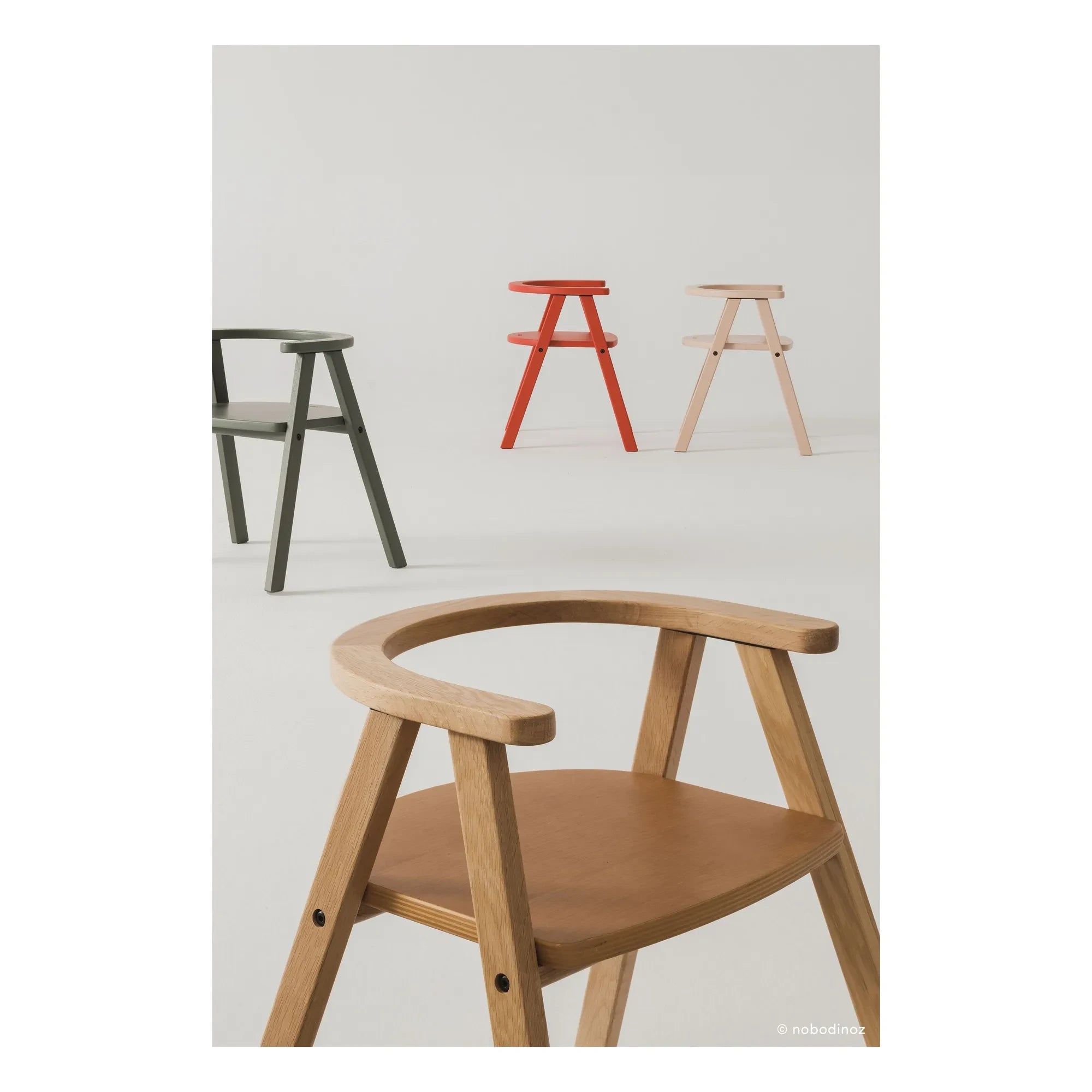 Nobodinoz - Silla Growing Green | Rojo