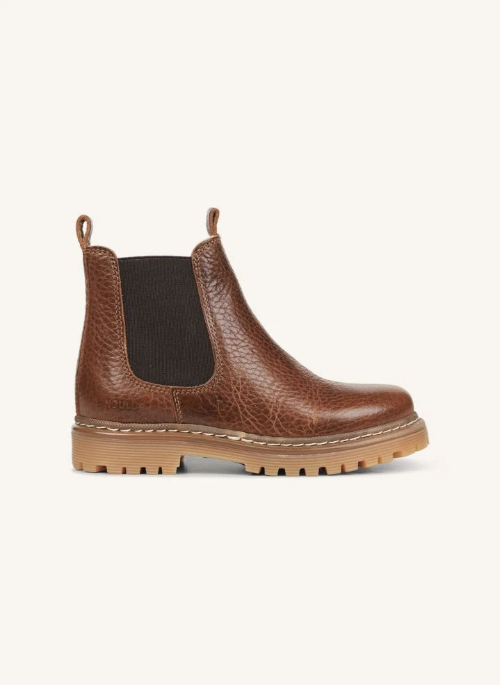 Angulus - Botas Chelsea Tracksole | Marrón