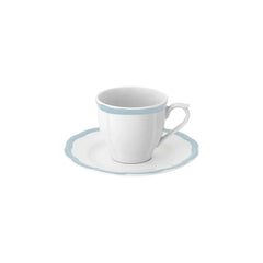 Bitossi - Taza de espresso Petalo | Azul claro