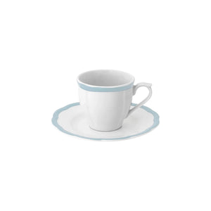 Bitossi - Taza de espresso Petalo | Azul claro