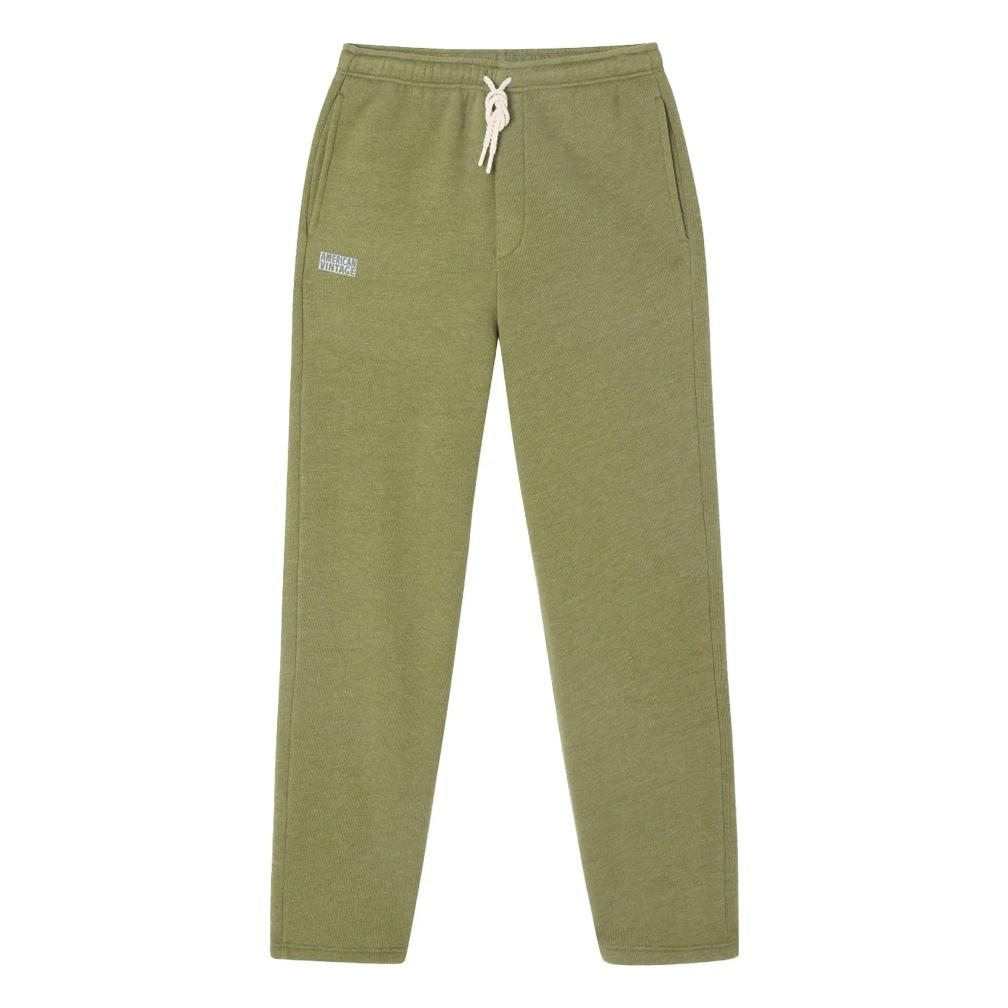 American Vintage - Joggers de algodón orgánico Doven | Caqui