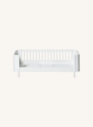 Oliver Furniture - Ahşap Mini+ Beşikten Genç Yatağa Dönüşüm Kiti | Beyaz