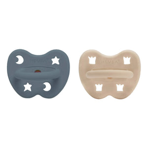 Hevea - Chupetes fisiológicos de caucho natural - Set de 2 | Ocean